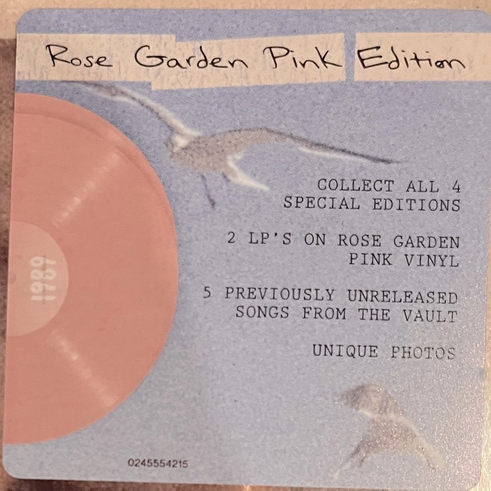 Taylor Swift RARE ROSE GARDEN PINK LMT. EDT. 72 hr sale NEW SEALED - Picture 2 of 6